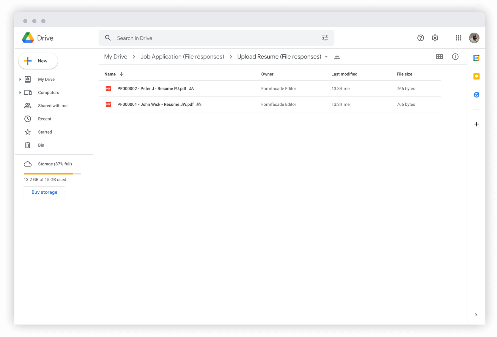 Customize the file name when syncing uploaded files to Google Drive