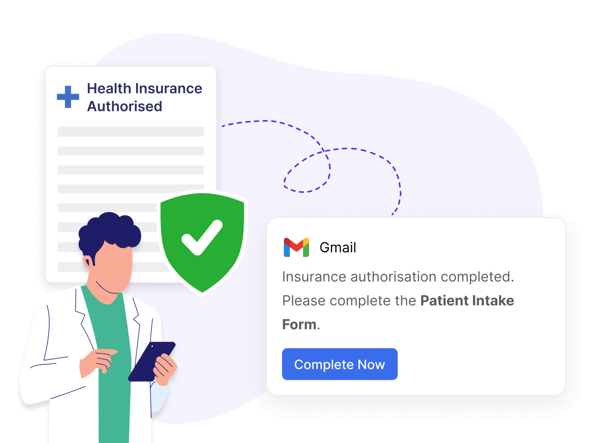 Auto-send after authorization