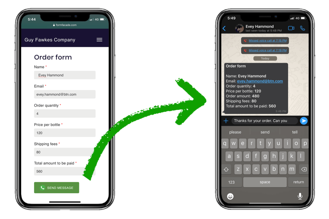 WhatsTarget Create WhatsApp Order Form Using Google Forms